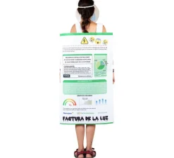 Sale Disfraz de Factura de la Luz para adultos
