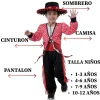 Outlet Kebedo Moda Disfraz de Flamenco Traje Cordobés Regional Bailarín Infantil Tallas 1-12 años