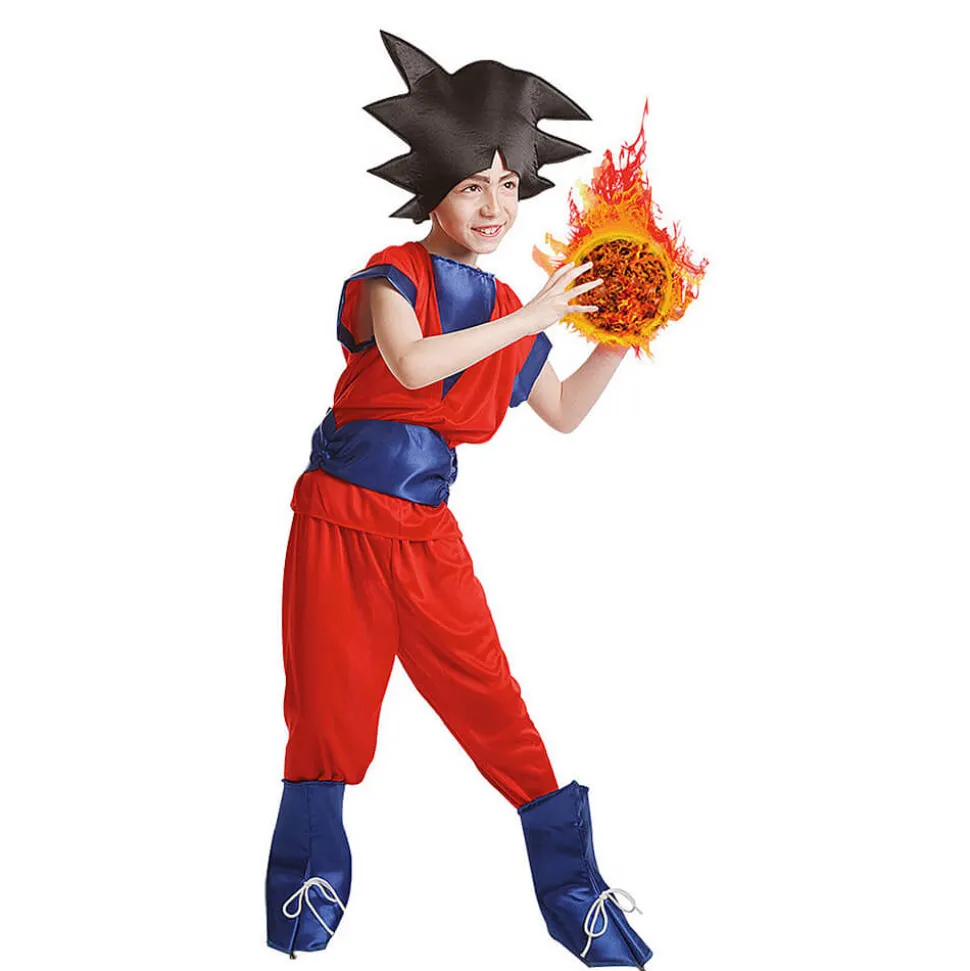 Disfraz de Goku Ninja Rojo Infantil