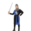 Best Disfraz de Guerrero Medieval Azul para niño