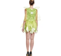 Hot Disfraz de Hada Floral Verde para mujer