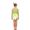 Disfraz de Hada Floral Verde para niña