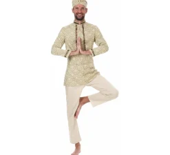 Clearance Disfraz de Hindú Bollywood con Turbante para hombre