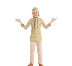 Clearance Disfraz de Hindú Bollywood con Turbante para niño