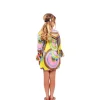 Clearance Disfraz de Hippie estampado Psicodélico para niña