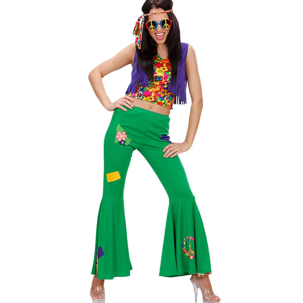 Outlet Disfraces Lucero Disfraz de Hippie Woodstock para Adulto