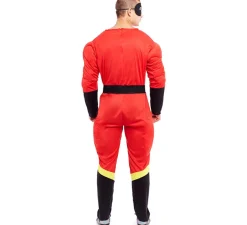 Disfraz de Héroe Party rojo para hombre