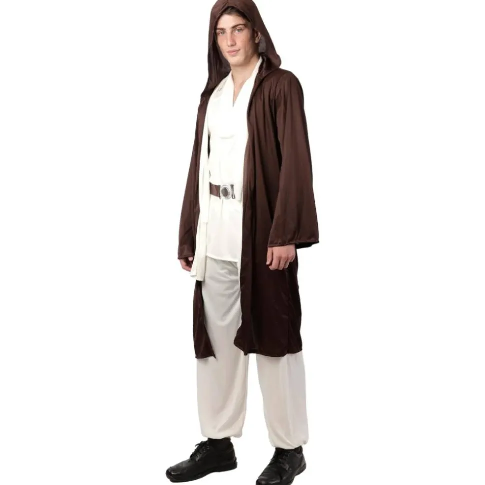 Disfraz de Jedi Luke Traje de Caballero Galáctico para Adulto