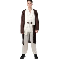 Disfraz de Jedi Luke Traje de Caballero Galáctico para Adulto