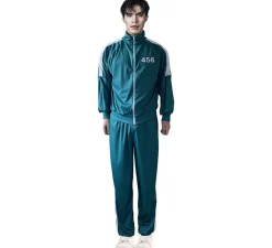 New Disfraz de Jugador del Juego del Calamar para hombre