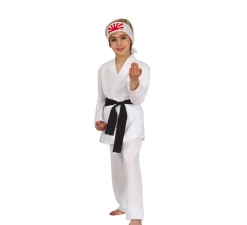 Disfraz de Karateca Blanco para niño