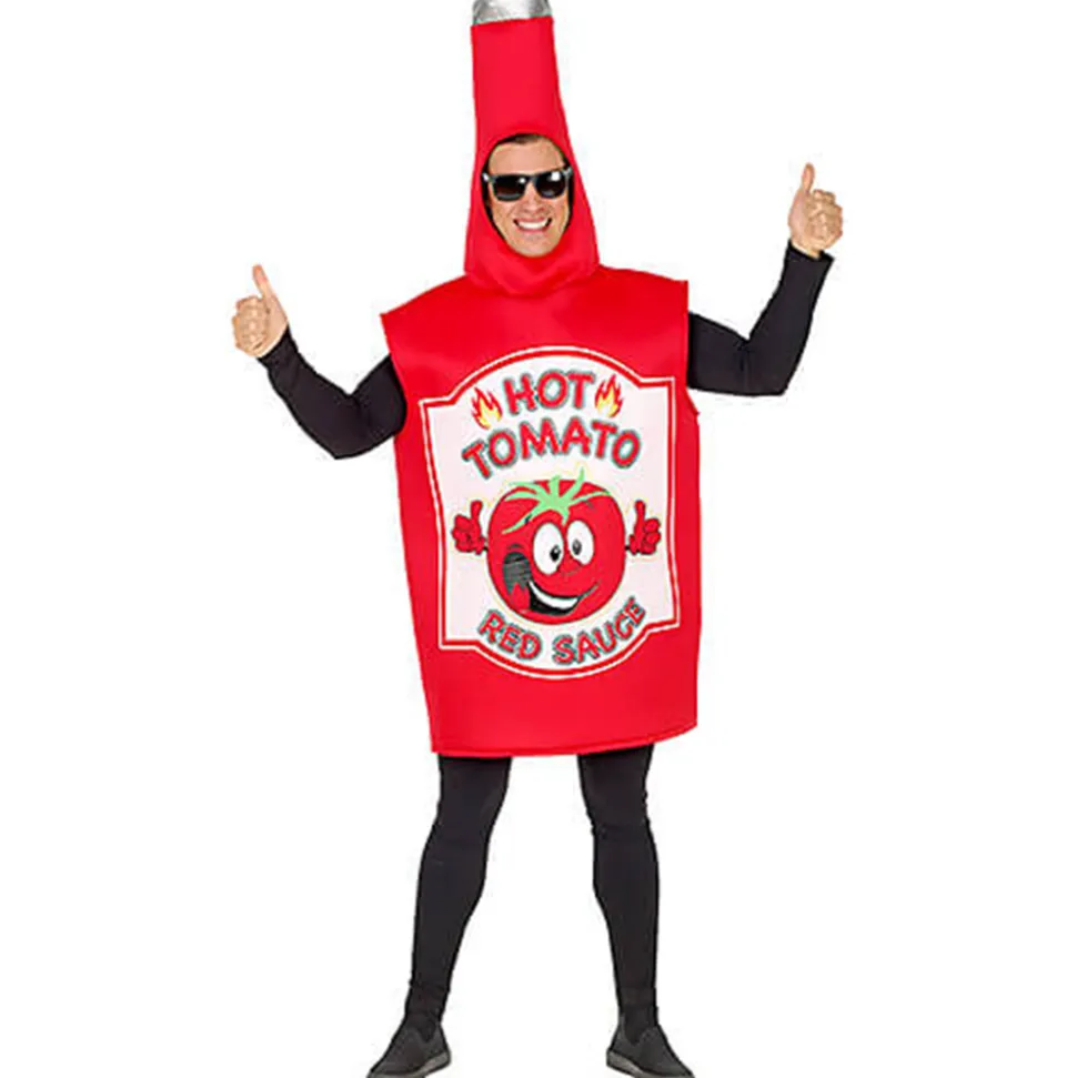 Disfraz de Ketchup Adulto Unisex