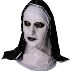 Best Kebedo Moda Disfraz de la Monja del Terror Macabra Unisex Adulto