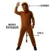 Best Kebedo Moda Disfraz de León Adulto Hombre