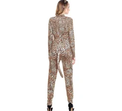 Disfraz de Leopardo Sexy con Cola para mujer