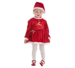 Disfraz de Mama Noel Vestido para bebé