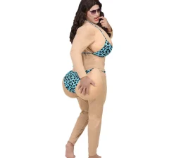 Hot Disfraz de Miss Bikini Acolchado para hombre