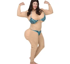 Hot Disfraz de Miss Bikini Acolchado para hombre