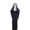 Disfraz de Monja Negro para niña