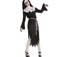 Best Disfraz de Monja Zombie para mujer