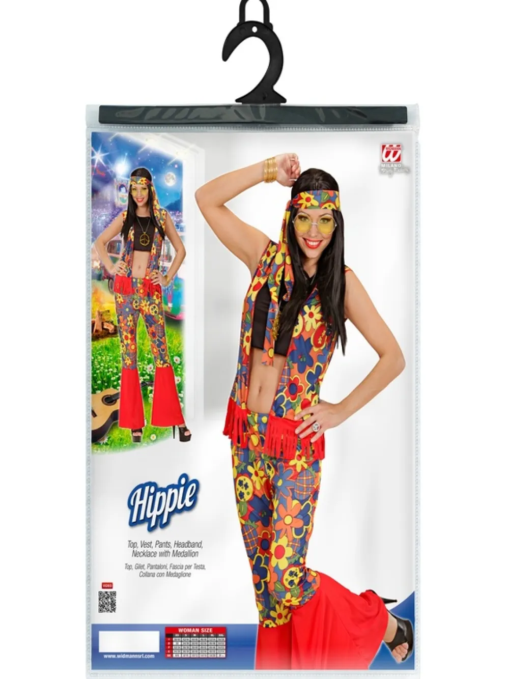 Outlet Widmann Disfraz de mujer hippie