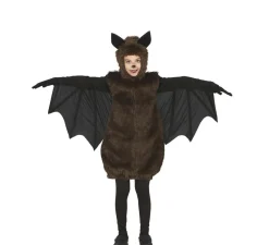 Clearance Disfraz de Murciélago Peludo Oscuro para niño