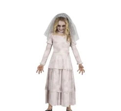 Disfraz de Novia Fantasma Triste para niña