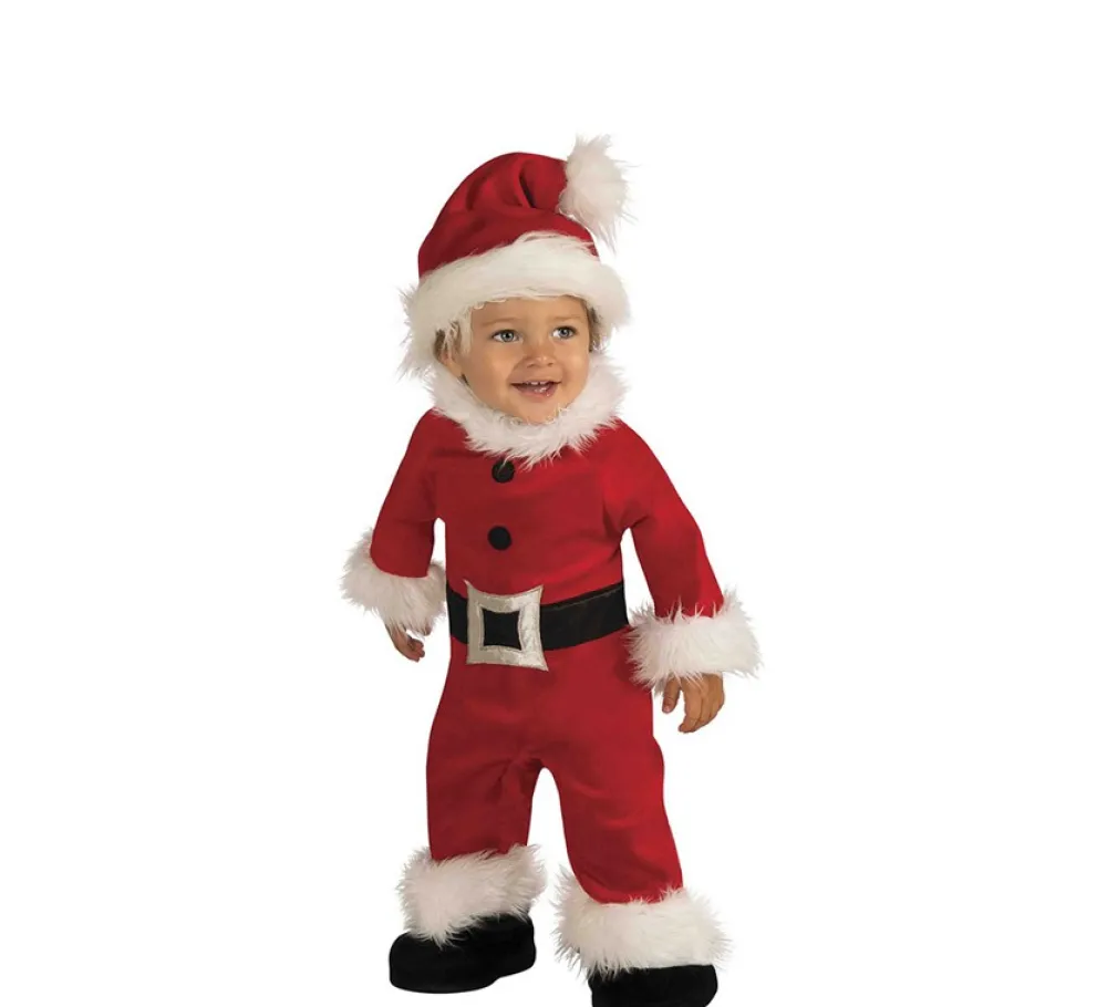 Disfraz de Papá Noel Luxe para bebé