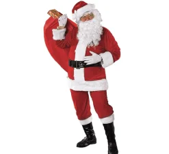 Discount Disfraz de Papá Noel Premium para hombre
