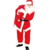 Disfraz de Papá Noel Terciopelo para adulto