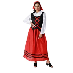Best Disfraces Lucero Disfraz de Pastora Adulta Talla Única M/L