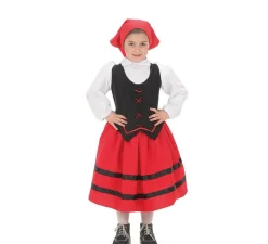 Disfraz de Pastorcilla aldeana para niña