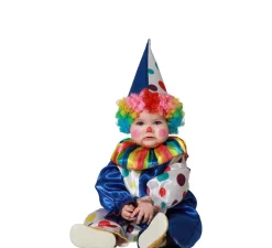 Disfraz de Payasito Azul para bebé y niño