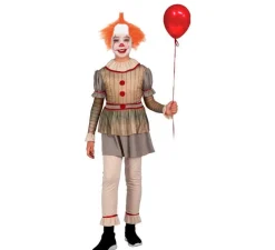 Online Disfraz de Payaso Aterrador para niño