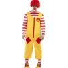 Disfraz de Payaso de Hamburguesa para hombre