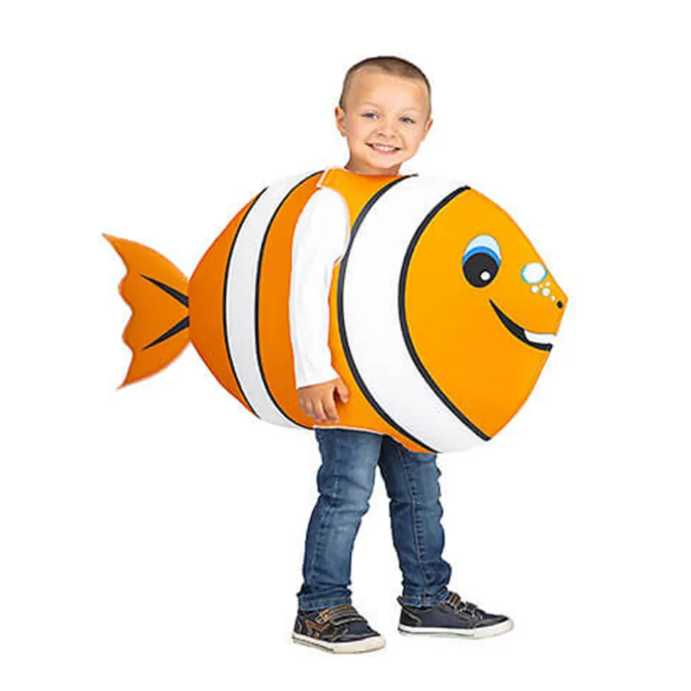 Disfraz de Pececito Naranja Unisex Infantil