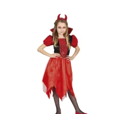 Disfraz de Pequeña Diablilla con vestido para niña
