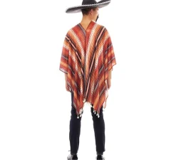 Discount Disfraz de Pistolero Mexicano con Poncho para hombre