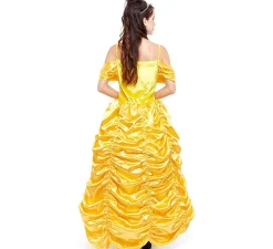 Best Disfraz de Princesa Amarilla de Cuento para mujer