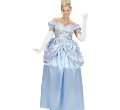 Disfraz de Princesa Encantadora Azul Claro para mujer