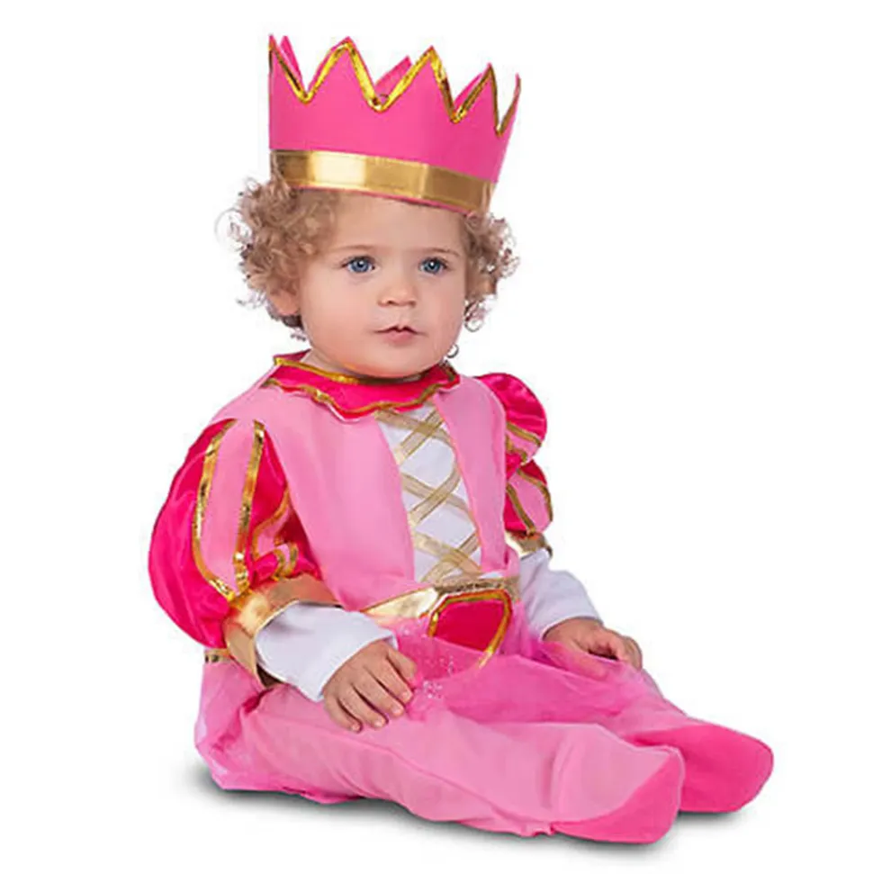 Disfraz de Princesa Rosa bebé