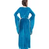 Clearance Disfraz de Princesa Vikinga o Medieval Azul para mujer