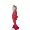 Outlet Disfraz de Raffaella Carrà rojo para niña