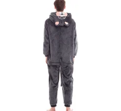 Outlet Disfraz de Ratón Gris con Capucha para hombre