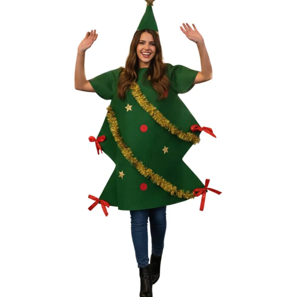 Clearance Kebedo Moda Disfraz de Árbol de Navidad Decorado