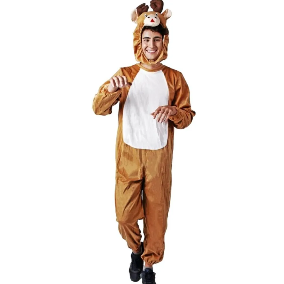 Disfraz de Reno Pijama Enterizo Adulto