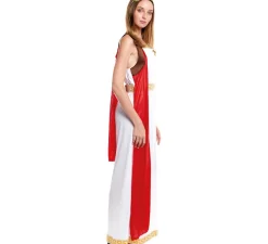 Disfraz de Romana Imperial Blanco para mujer