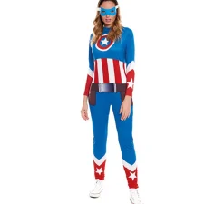 Disfraz de Star Heroína Americana para mujer
