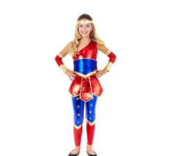 Disfraz de Super Guerrera Amazónica para niña