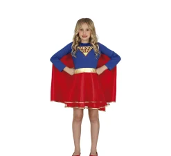 Discount Disfraz de Super Heroína con falda para niña